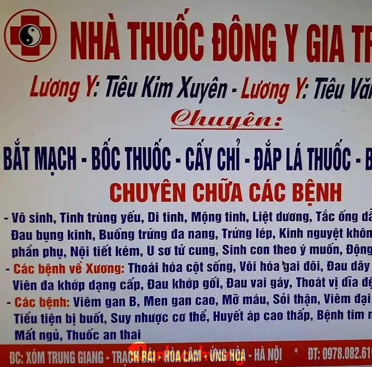 Hình ảnh Nhà Thuốc Đông Y Tiêu Giáp: Hoa Lâm, Ứng Hòa