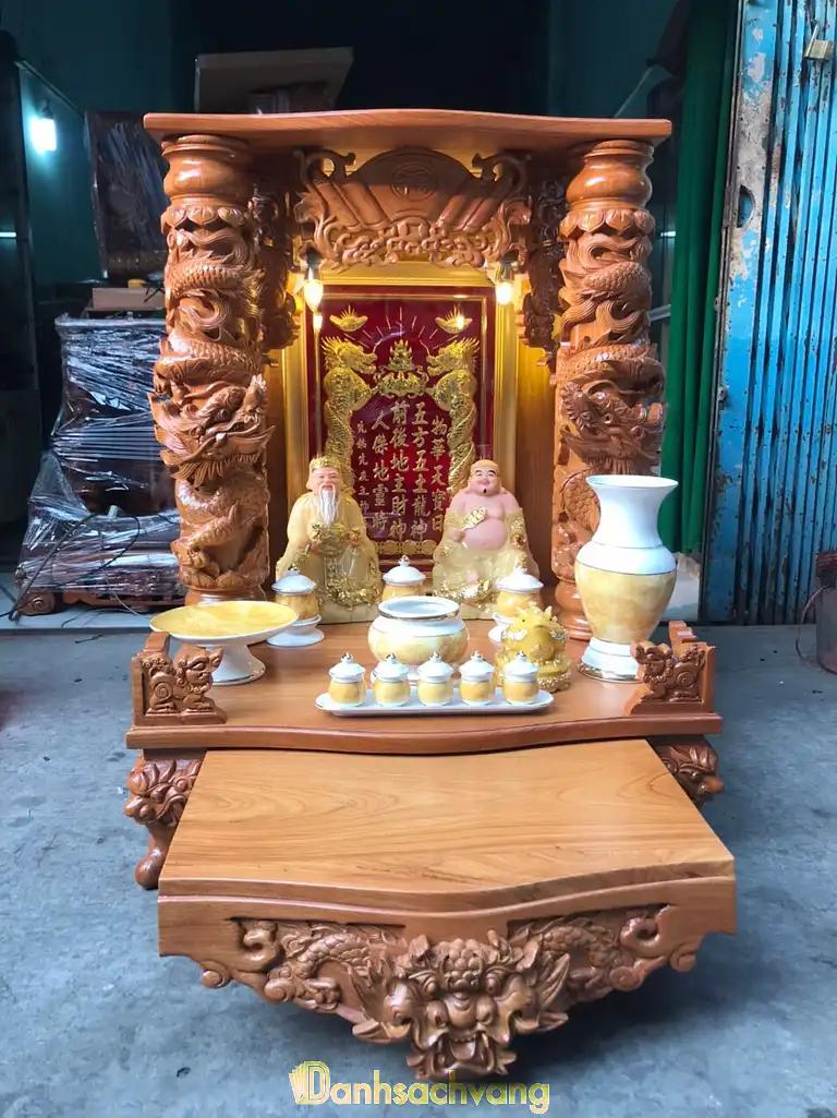 Hình ảnh Bàn thờ thần tài ông địa đẹp mỹ an khang