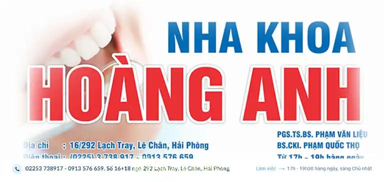 Hình ảnh Nha khoa Hoàng Anh: 16/292 Lạch Tray, Ngô Quyền, Hải Phòng