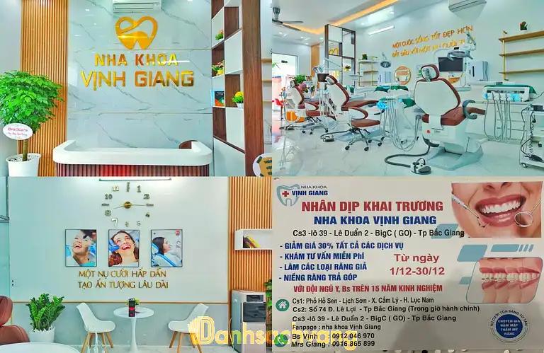 Hình ảnh Nha khoa Vịnh Giang: lô 39, Lê Duẩn, kđt BigC, Tp Bắc Giang