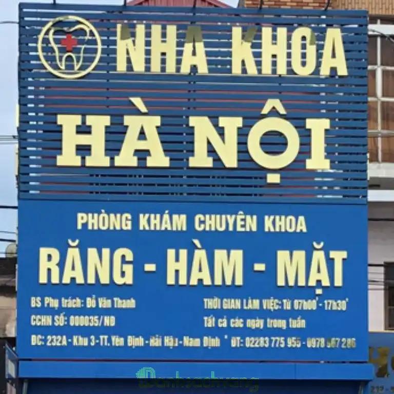 Hình ảnh Nha khoa Hà Nội: 232A, Khu 3 tt. Yên Định, Hải Hậu, Nam Định