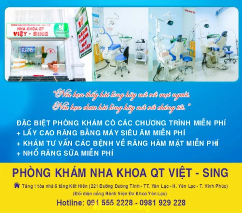 Hình ảnh Nha khoa QT Việt - Sing: 211 ĐT305, TT. Yên Lạc, Vĩnh Phúc