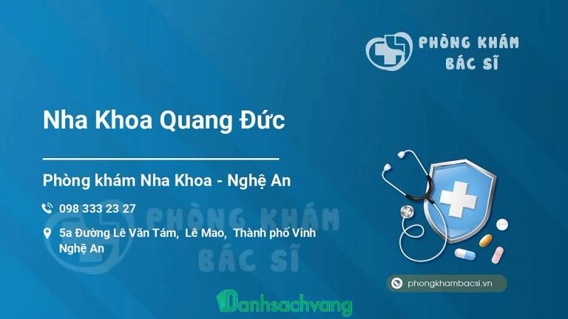 Hình ảnh Nha Khoa Quang Đức: 5A Lê Văn Tám, Tp Vinh, Nghệ An