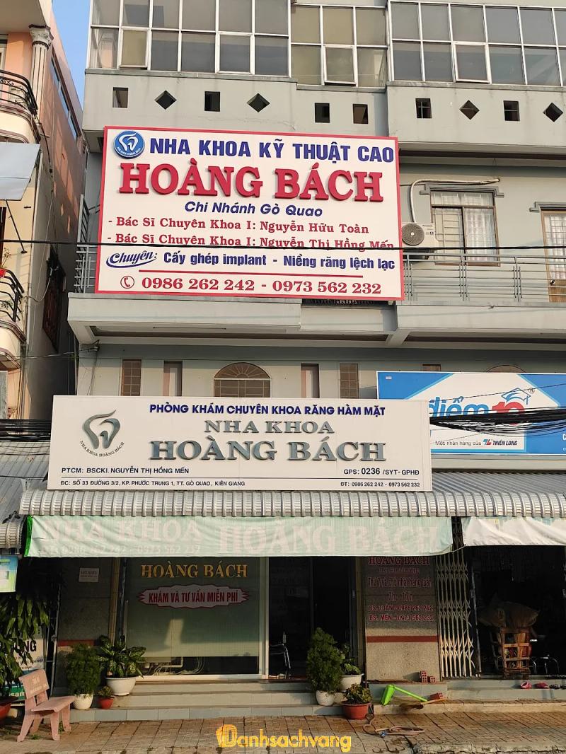 Hình ảnh Nha khoa Hoàng Bách: Trung tâm thương mại, Gò Quao, Kiên Giang