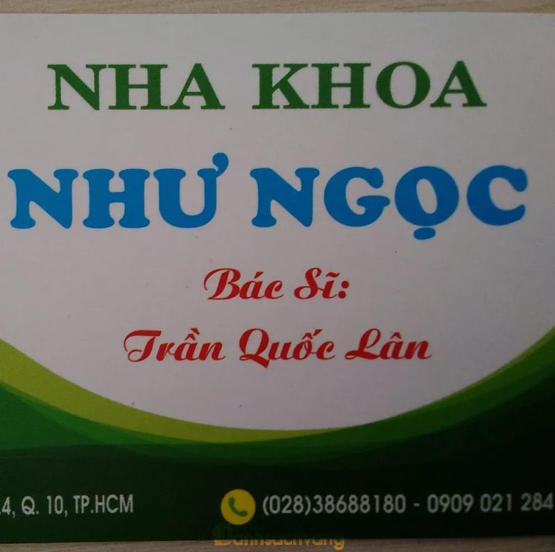 Hình ảnh logo nha khoa như ngọc bác sĩ trần quốc lân