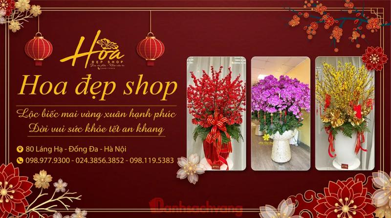 Hình ảnh Hoa Đẹp Shop: 80 P. Láng Hạ, Đống Đa, Hà Nội