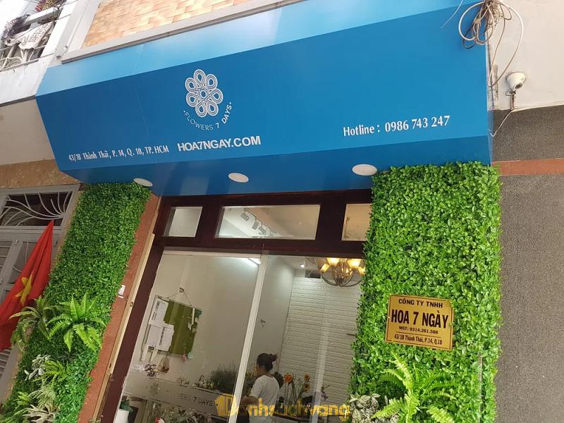 Hình ảnh Hoa 7 Ngày: 43/1B Thành Thái, Quận 10