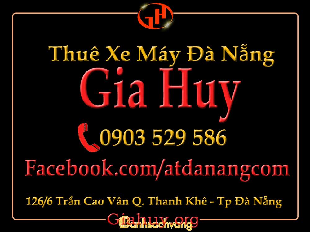 Hình ảnh Gia Huy cho thuê xe máy Đà Nẵng: 126/6 Trần Cao Vân, Thanh Khê