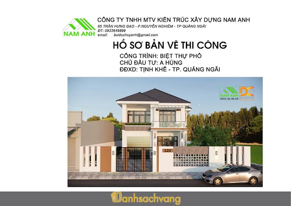 Hình ảnh CÔNG TY TNHH MTV KIẾN TRÚC XÂY DỰNG NAM ANH: 204 Nguyễn Tự Tân, TP. Quảng Ngãi