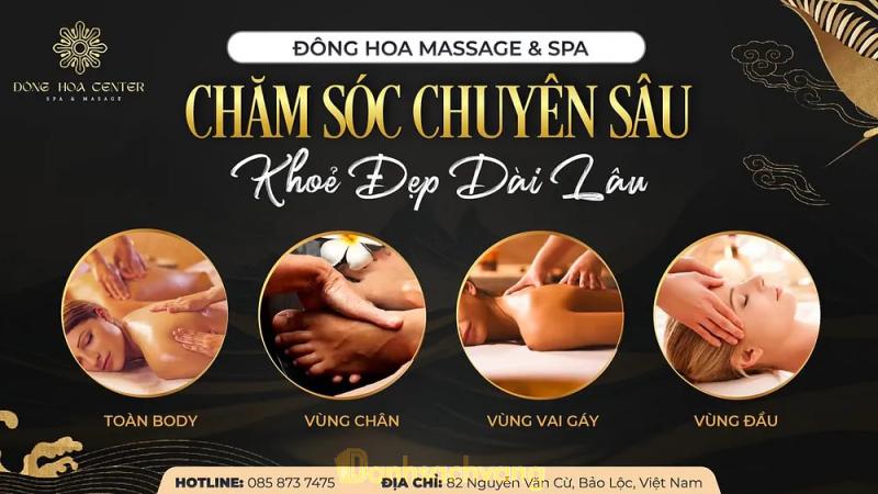 Hình ảnh Đông Hoa Spa & Massage: 82 Nguyễn Văn Cừ, TP Bảo Lộc