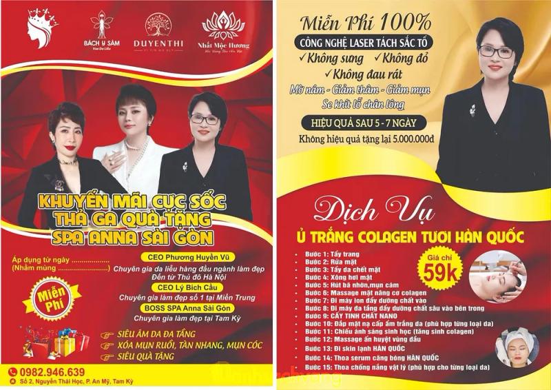 Hình ảnh Anna Spa: 10c Lê Lợi, Phường An Mỹ, TP Tam Kỳ
