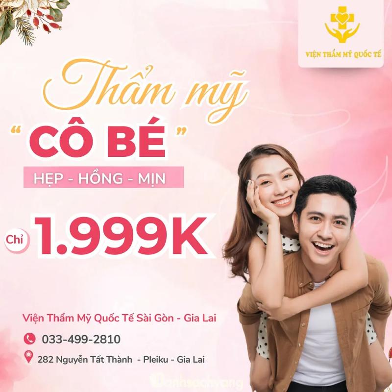 Hình ảnh Viện Thẩm Mỹ Quốc Tế Sài Gòn: 282 Nguyễn Tất Thành, TP Pleiku