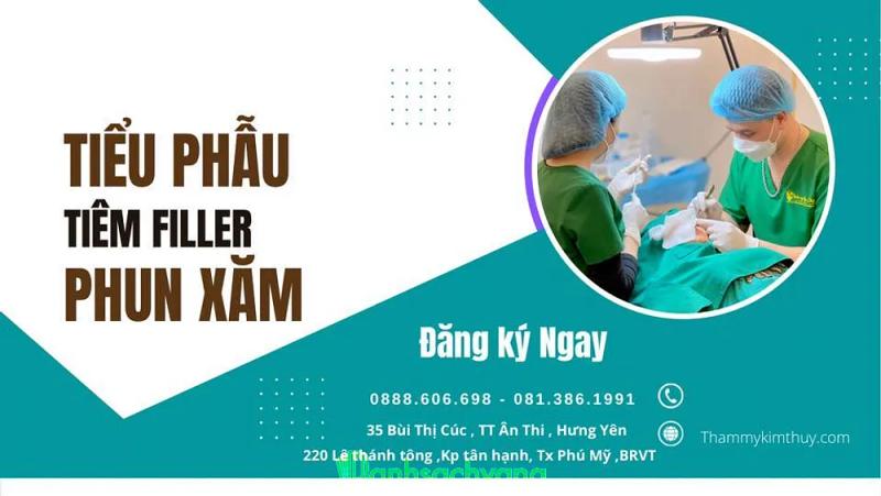 Hình ảnh Thẩm Mỹ Kim Thuỷ: 35 Bùi Thị Cúc, Hưng Yên