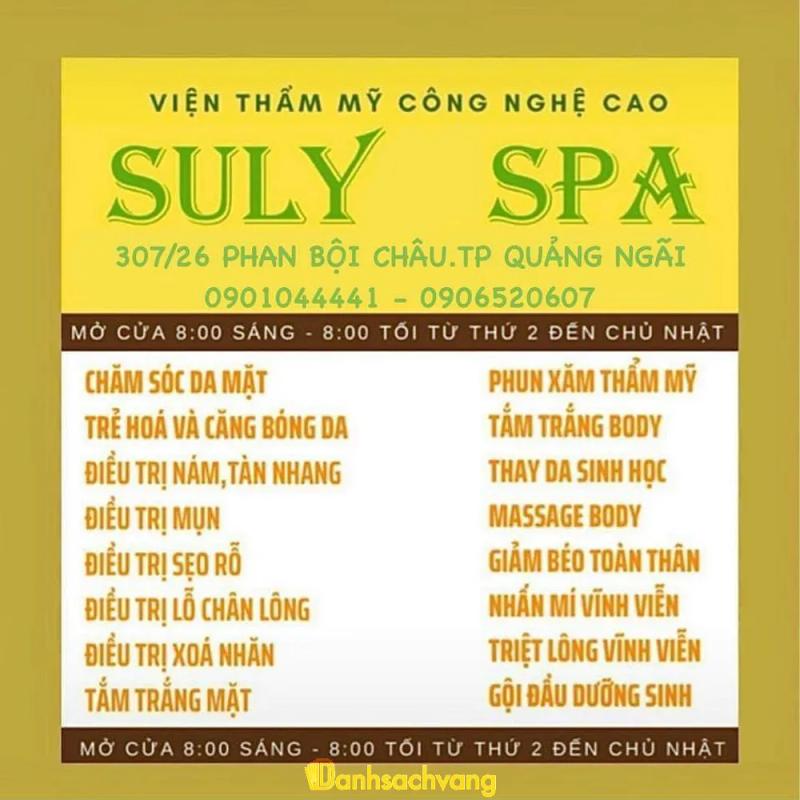 Hình ảnh SuLy Spa: 234 Quang Trung, TP. Quảng Ngãi