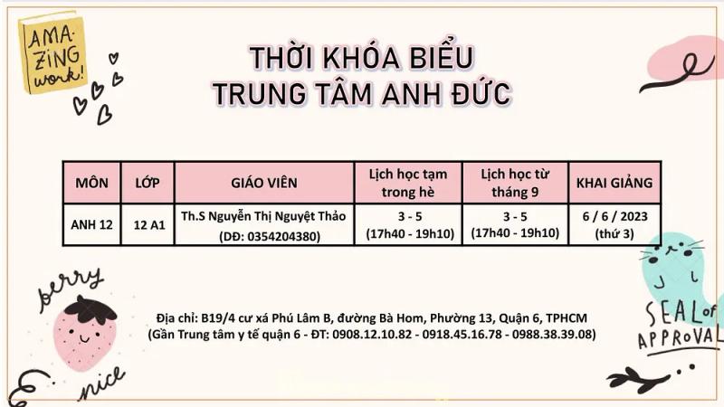 Hình ảnh Trung tâm luyện thi đại học Anh Đức - Toán Math.LH: 4 Cư Xá Phú Lâm B, Q.6