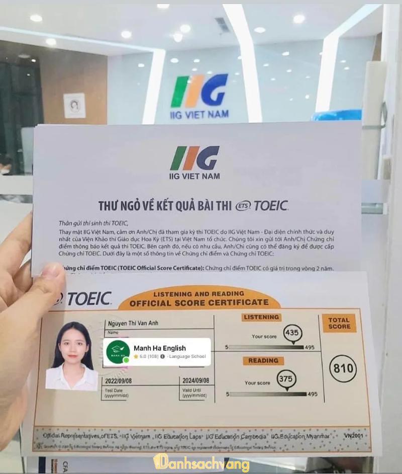 Hình ảnh Toeic Manh Ha: Ng. Thái Hà/26 P. Thái Hà, Q. Đống Đa