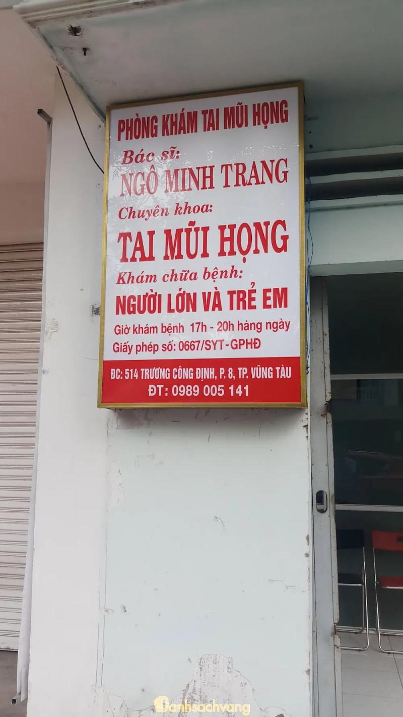 Hình ảnh Phòng Khám Tai Mũi Họng - Bs Minh Trang: 514 Trương Công Định, TP Vũng Tầu