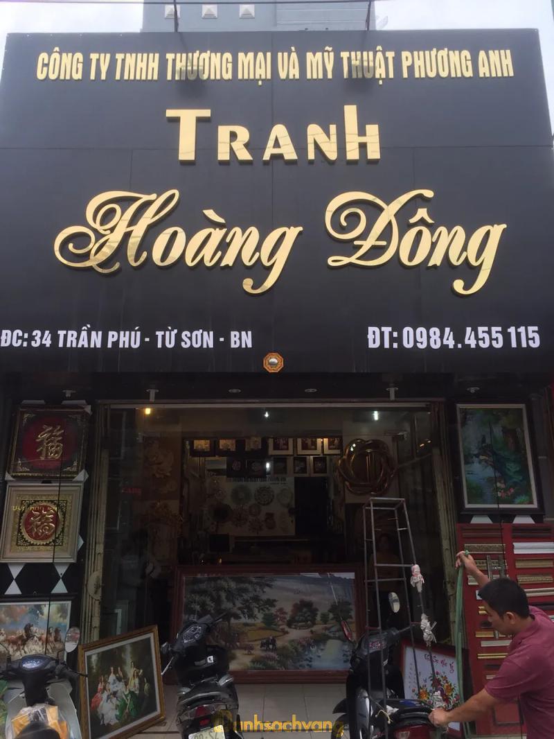 Hình ảnh Tranh Hoàng Đông: 34 Trần Phú, TP Từ Sơn