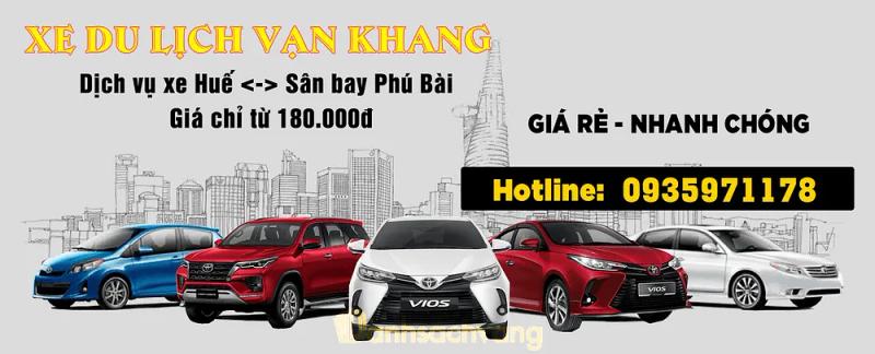 Hình ảnh Xe Du Lịch Vạn Khang: 17 Tôn Quang Phiệt, TP Huế