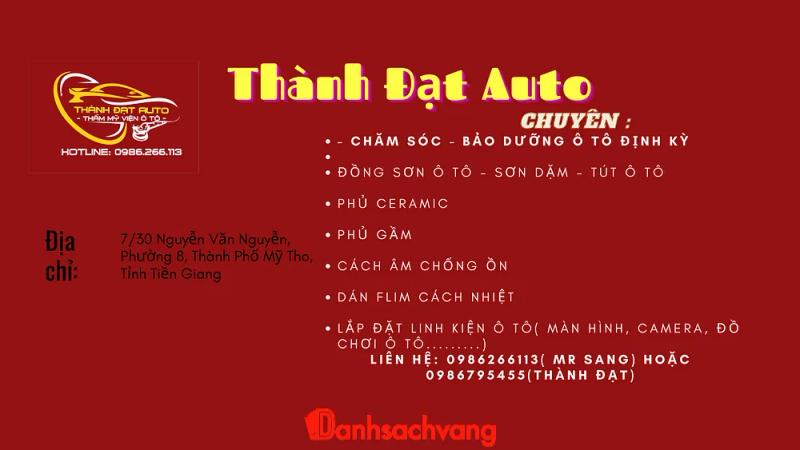 Hình ảnh Thành Đạt Auto: 7/30 Nguyễn Văn Nguyễn, TP Mỹ Tho