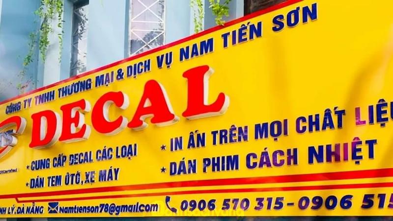 Hình ảnh Decal Tem Xe NTS: 78 Lê Đình Lý, Đà Nẵng