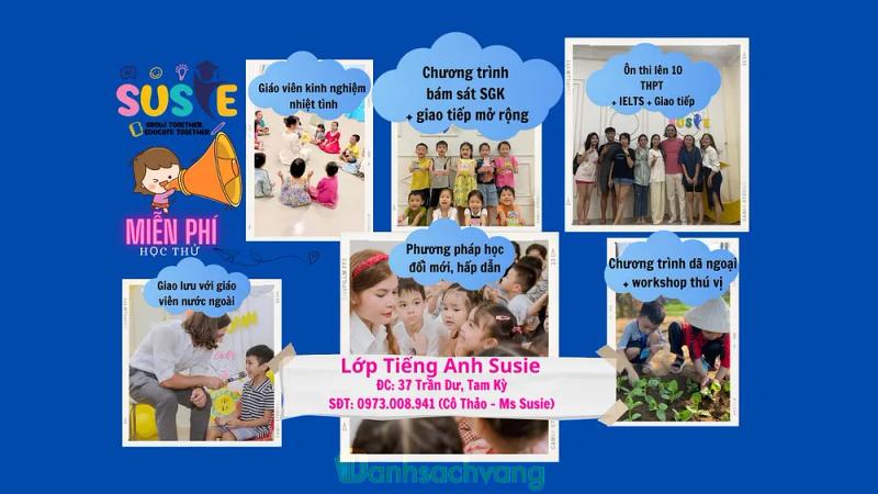 Hình ảnh Tiếng Anh Susie English: 37 Trần Dư, Tam Kỳ