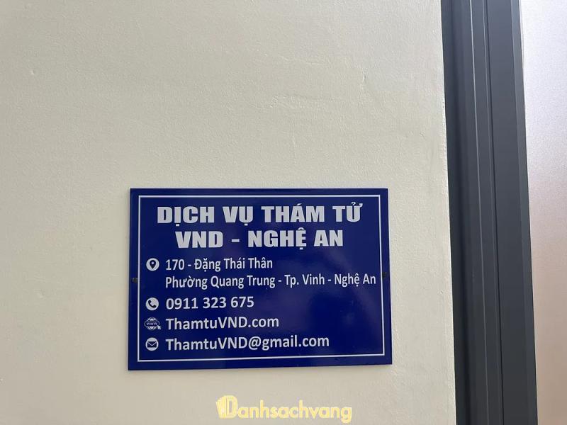 Hình ảnh Dịch Vụ Thám Tử VND: 170 Đặng Thái Thân, TP Vinh
