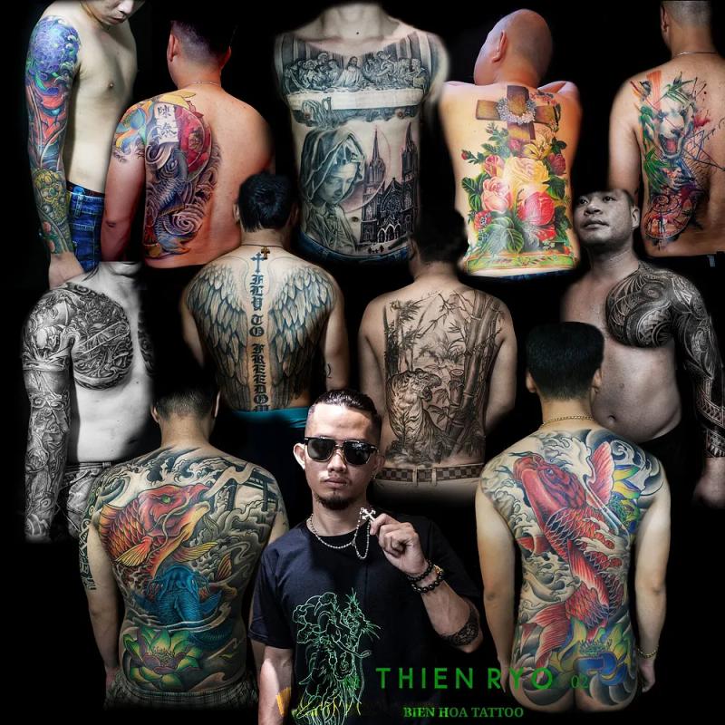 Hình ảnh Thiên Ryo Tattoo: 1124 Nguyễn Ái Quốc, TP. Biên Hòa