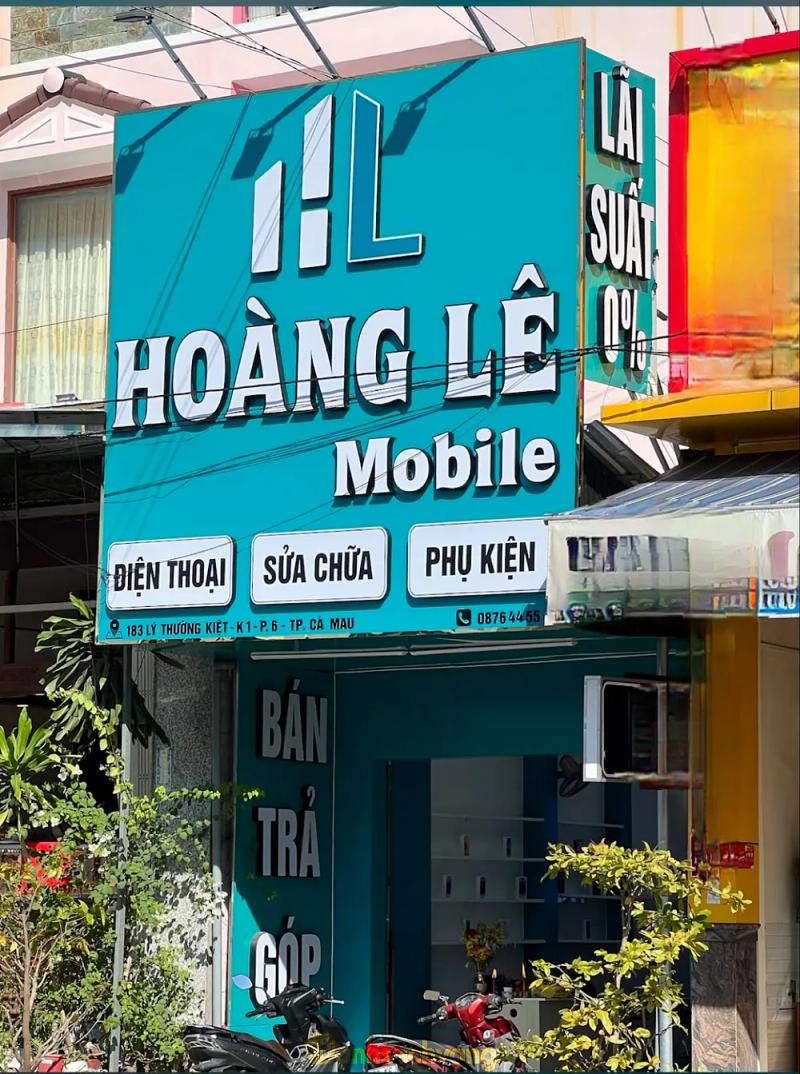 Hình ảnh Hoàng Lê Mobile: 183 Lý Thường Kiệt, TP Cà Mau