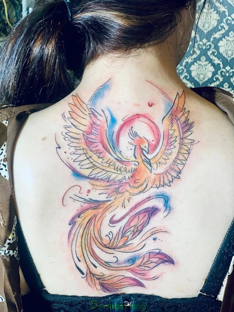 Hình ảnh Tattoo Minh: Chợ Cầu Ngã Năm, H. Lai Vung