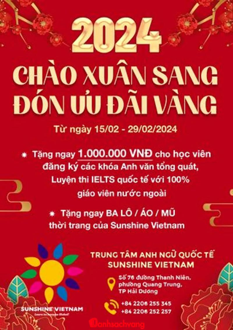 Hình ảnh Trung Tâm Anh Ngữ Quốc Tế Sunshine: 76 Thanh Niên, TP. Hải Dương