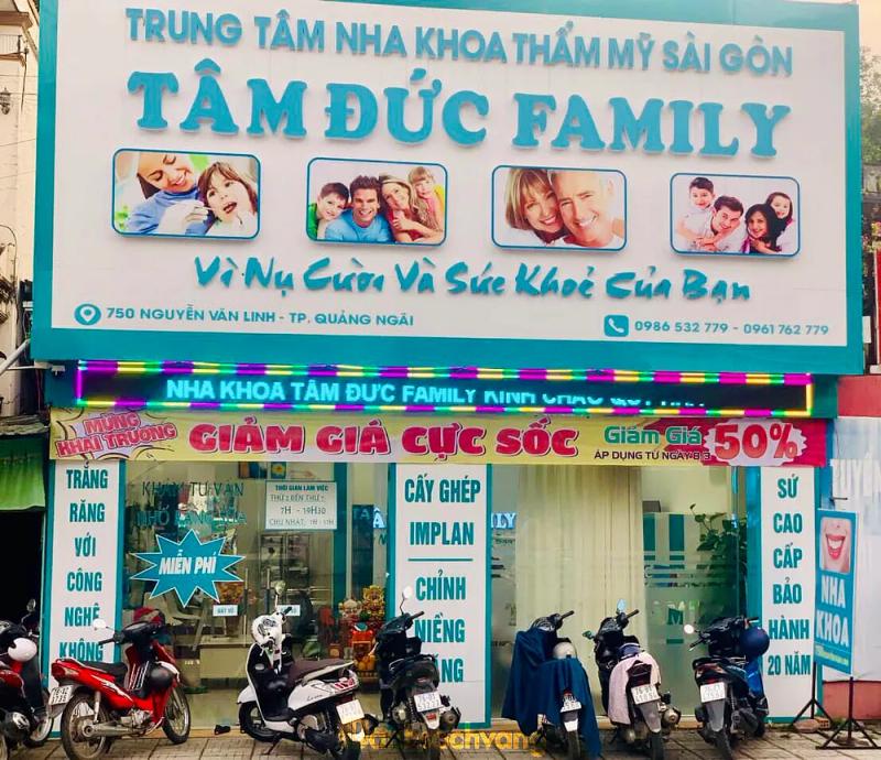 Hình ảnh Nha khoa Tâm Đức Family: 750 Nguyễn Văn Linh, TT. Sơn Tịnh, Sơn Tịnh, Quảng Ngãi