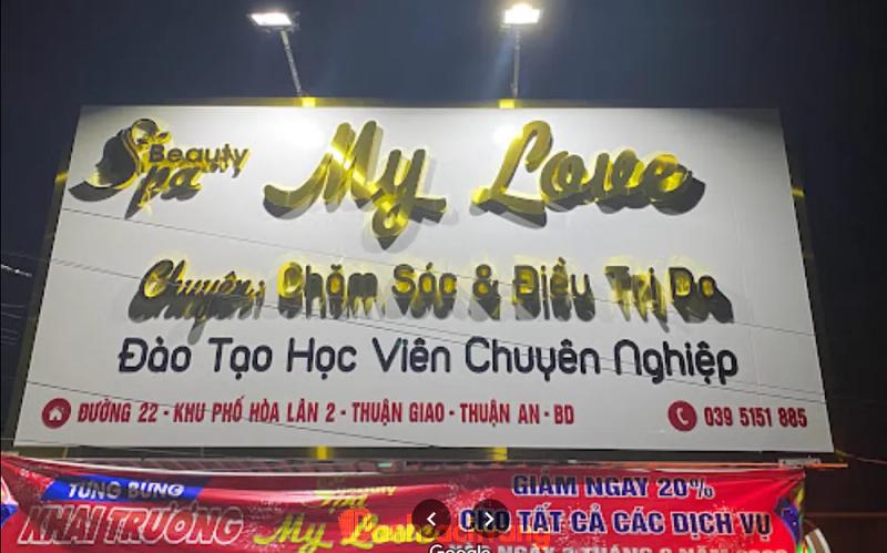 Hình ảnh My Love Beauty Spa: Đ.22, Hòa Lân 2, TP. Thuận An