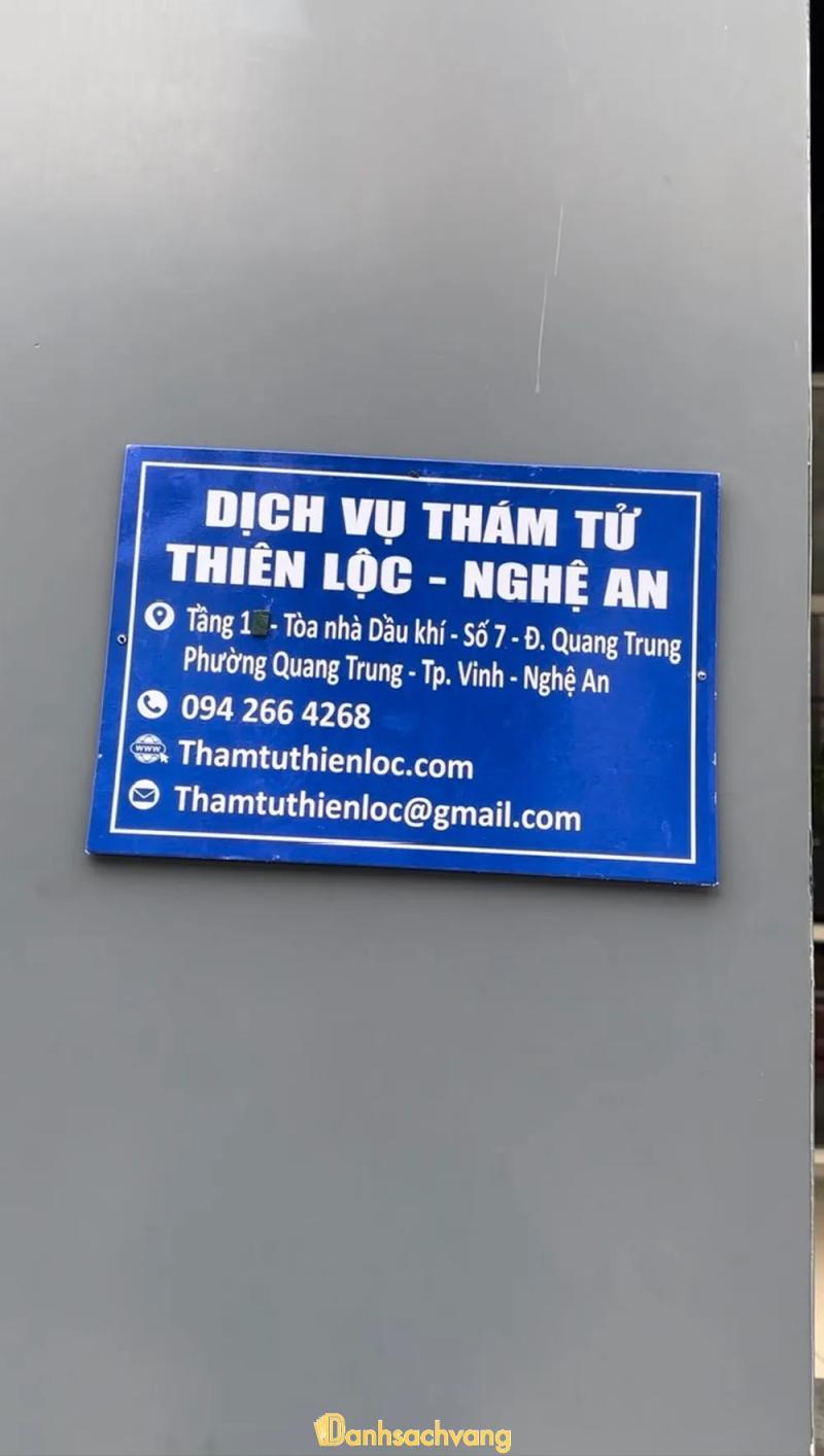Hình ảnh Dịch Vụ Thám Tử Thiên Lộc: Số 7 Quang Trung, TP Vinh