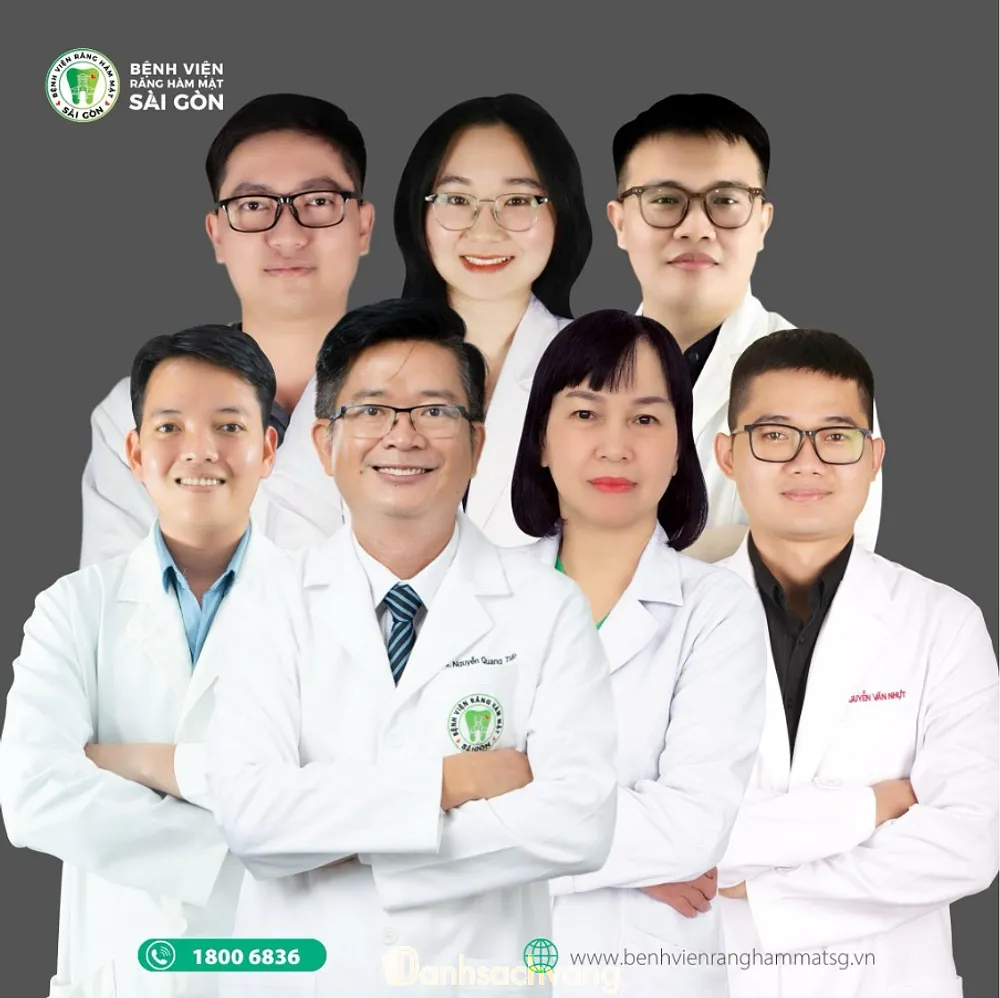 Bệnh Viện Răng Hàm Mặt Sài Gòn: 1258 Võ Văn Kiệt, P. Chợ Lớn, TPHCM