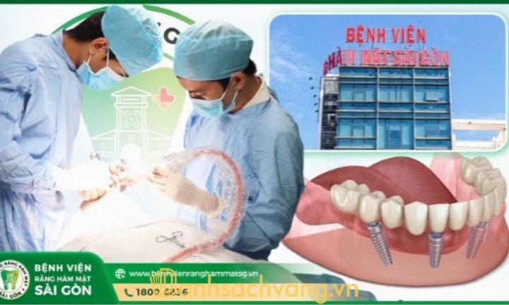 Bệnh Viện Răng Hàm Mặt Sài Gòn: Địa chỉ cấy ghép Implant All On 4