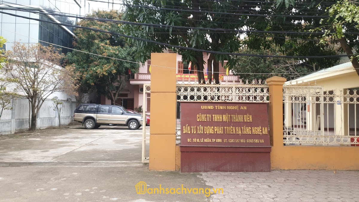 Công ty TNHH MTV Đầu tư Xây dựng Phát triển Hạ tầng Nghệ An