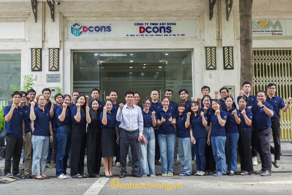 CÔNG TY TNHH XÂY DỰNG DCONS - công ty xây dựng ở TPHCM