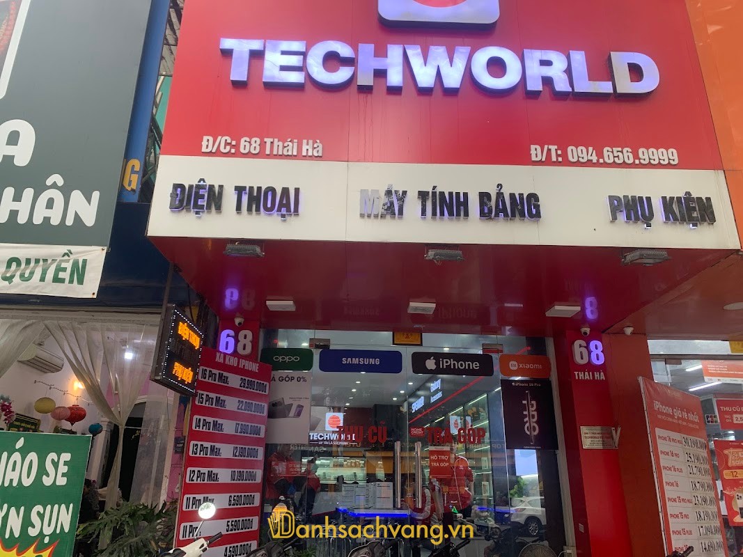 Techworld Mobile - cửa hàng iPhone ở Hà Nội