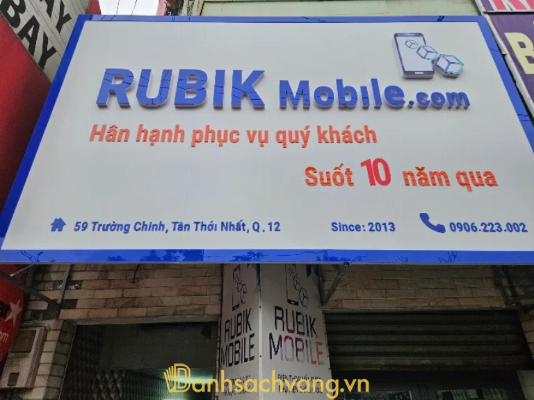 Rubik Mobile Việt Nam – 59 Trường Chinh, Đông Hưng Thuận