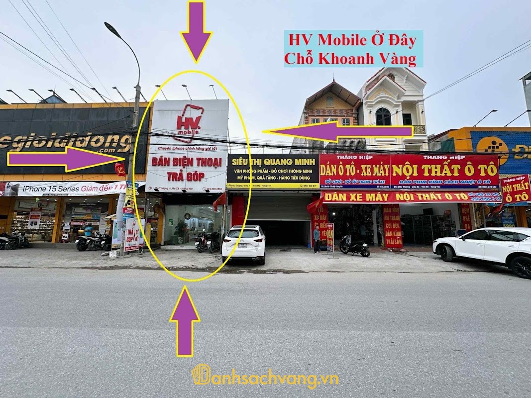 HV Mobile Liêu Xá - cửa hàng iPhone tại Hưng Yên