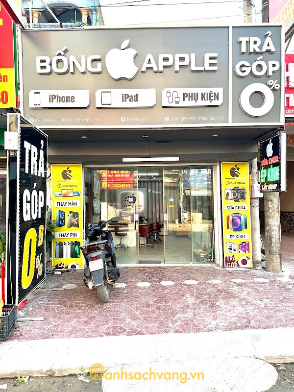 BỐNG APPLE - cửa hàng iPhone tại Hưng Yên