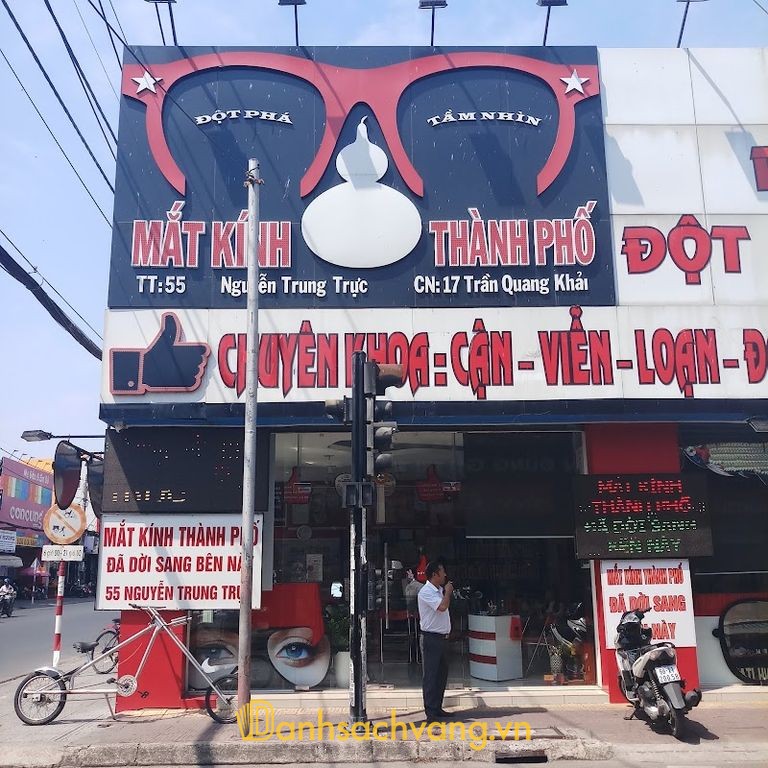 Mắt Kính Thành Phố - cửa hàng mắt kính ở An Giang