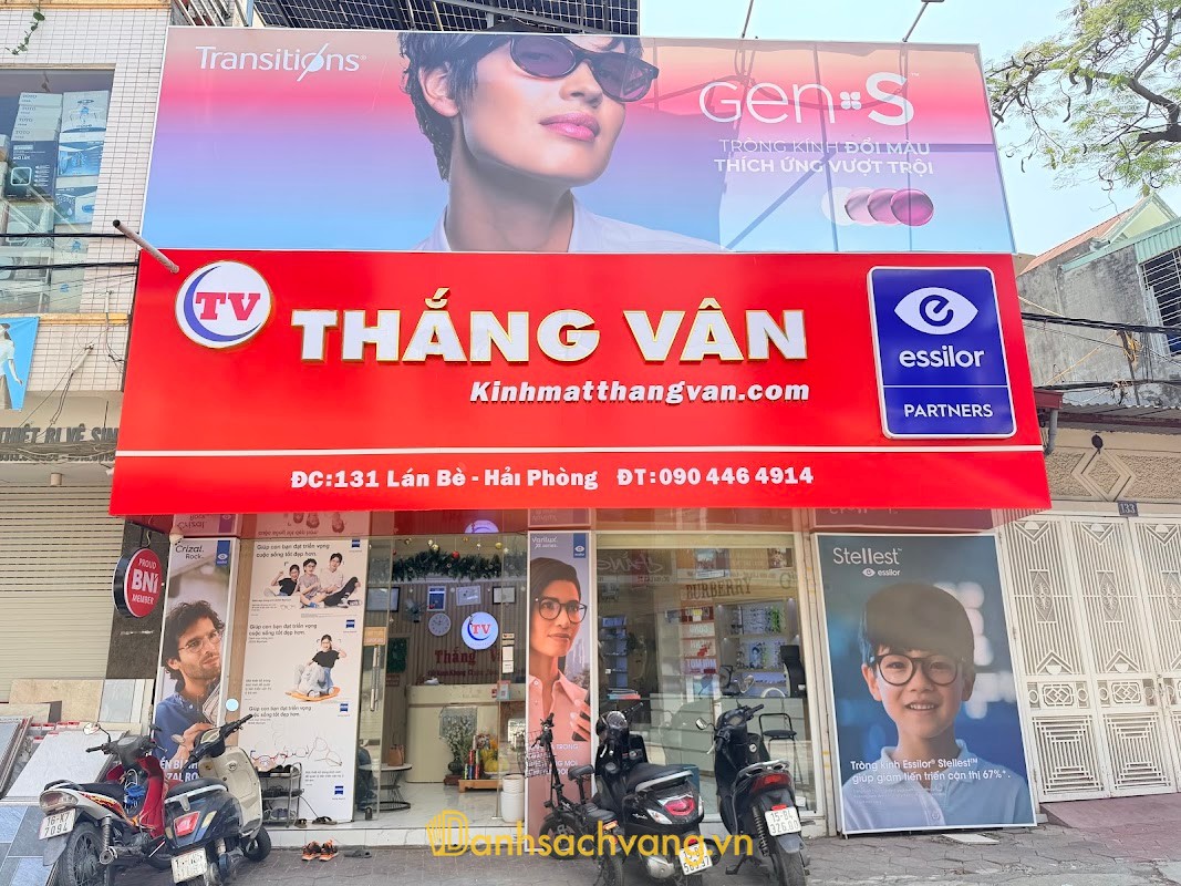 Kính Mắt Thắng Vân - cửa hàng mắt kính ở Hải Phòng