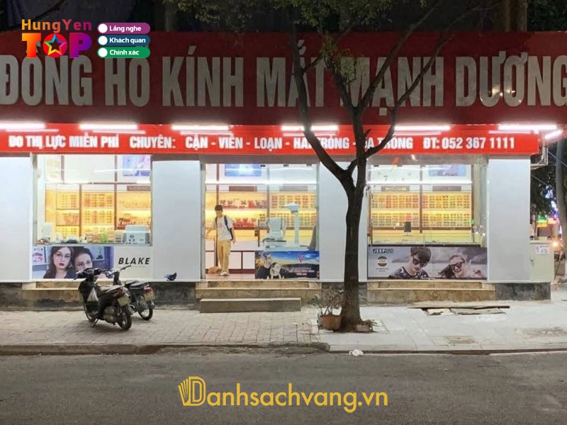 Cửa Hàng Kính Mắt Mạnh Dương Phố Hiến - cửa hàng mắt kính ở Hưng Yên