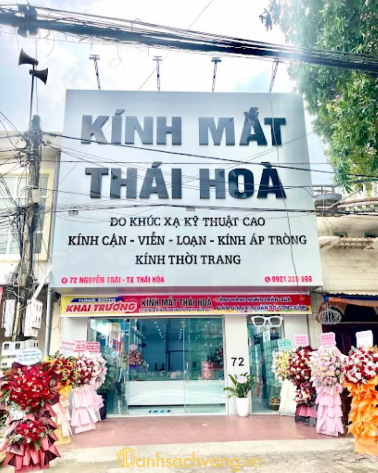 Kính Mắt Thái Hòa - 72 Nguyễn Trãi, Nghệ An