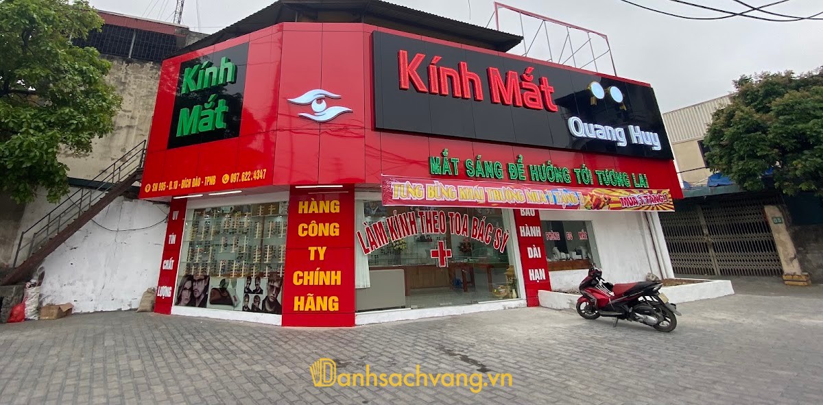 Kính Mắt Quang Huy - cửa hàng mắt kính ở Ninh Bình