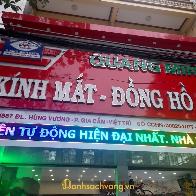 Cửa Hàng Mắt Kính Quang Minh - cửa hàng mắt kính ở Phú Thọ