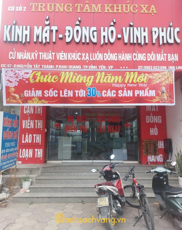 Trung Tâm Khúc Xạ Kính Mắt Đồng Hồ Vĩnh Phúc - cửa hàng mắt kính ở Phú Thọ