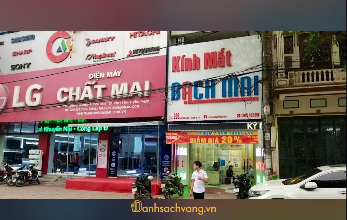Kính Mắt Bạch Mai Vĩnh Yên - cửa hàng mắt kính ở Phú Thọ